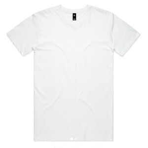 NEW White AS Colour Staple Tee, Size Large